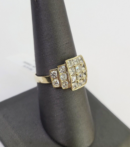 Real 10k Yellow Gold Ring For Ladies / Women 10Kt All Sizes