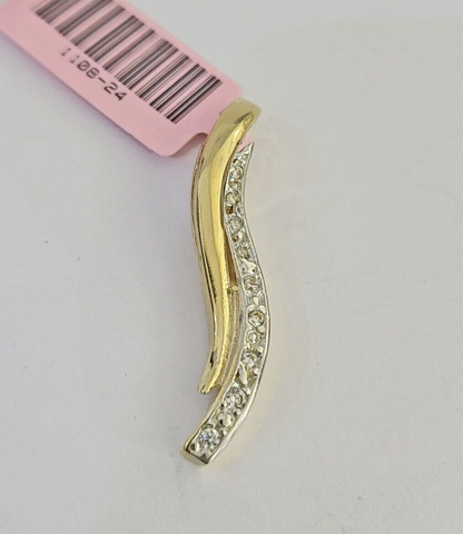 14k climber pendant