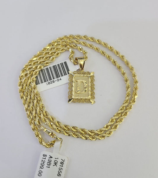 D pendant rope chain close-up