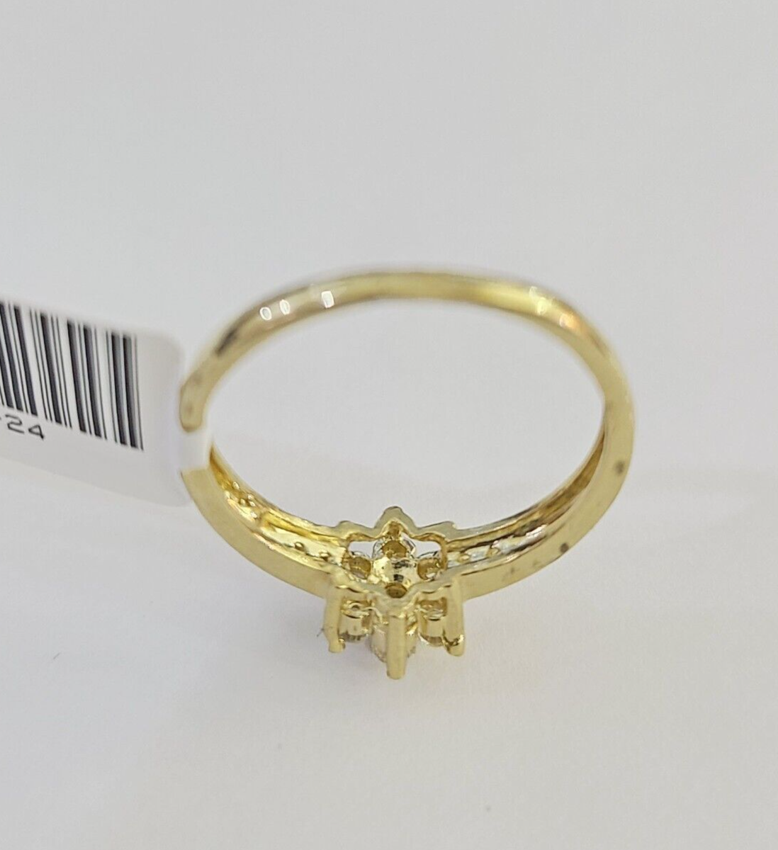Real 10k Yellow Gold Ring Wedding Engagement Casual 10Kt Genuine All Sizes / Female