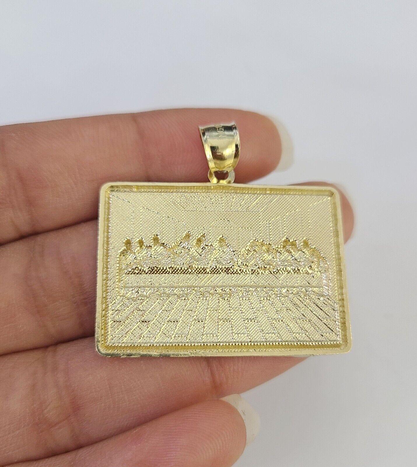Back View Last Supper Pendant