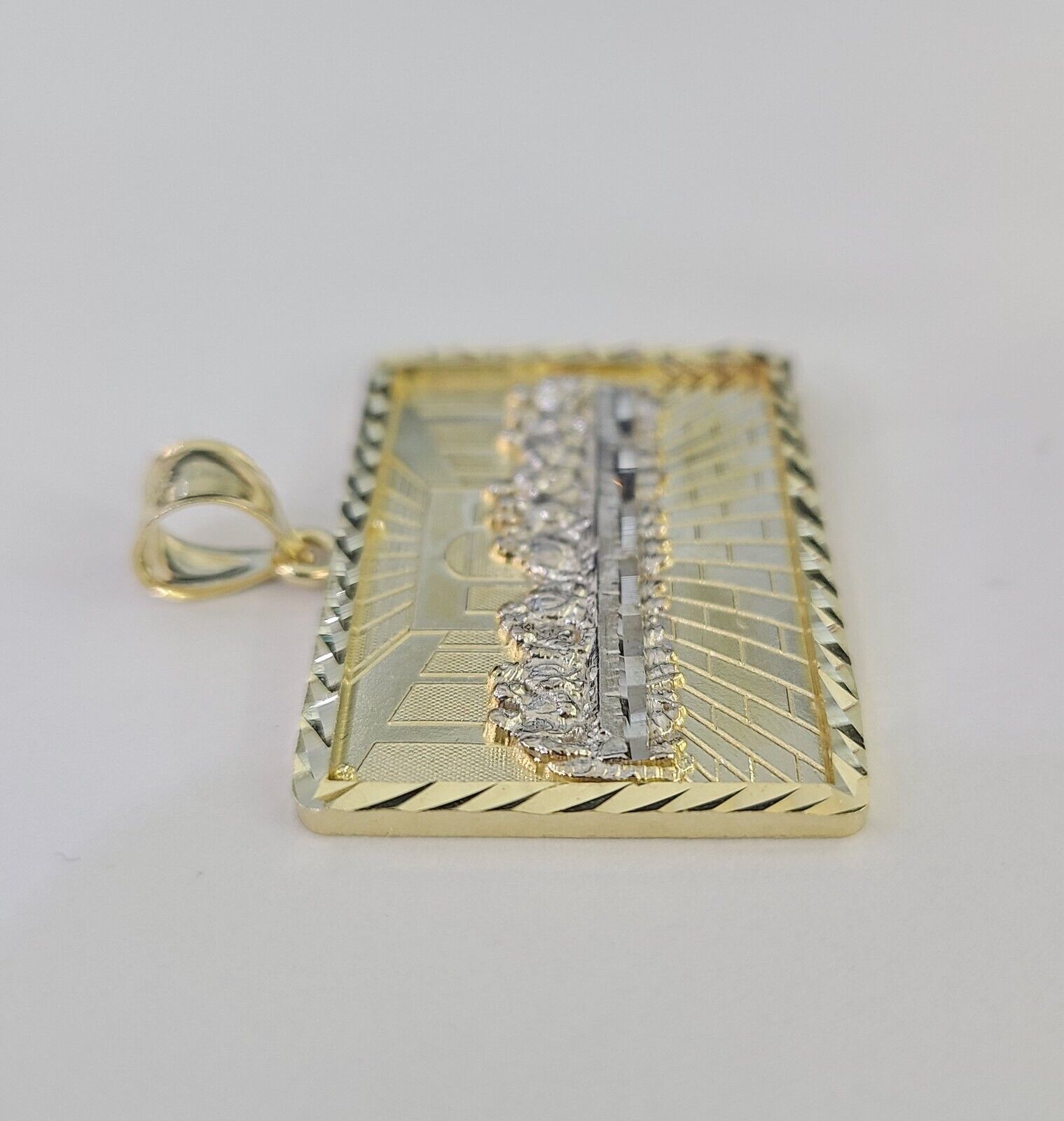 On-Model Last Supper Pendant