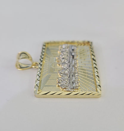 On-Model Last Supper Pendant