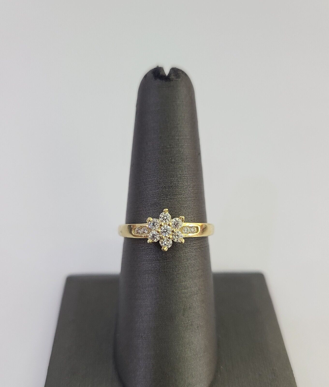 Real 10k Yellow Gold Ring Wedding Engagement Casual 10Kt Genuine All Sizes / Female