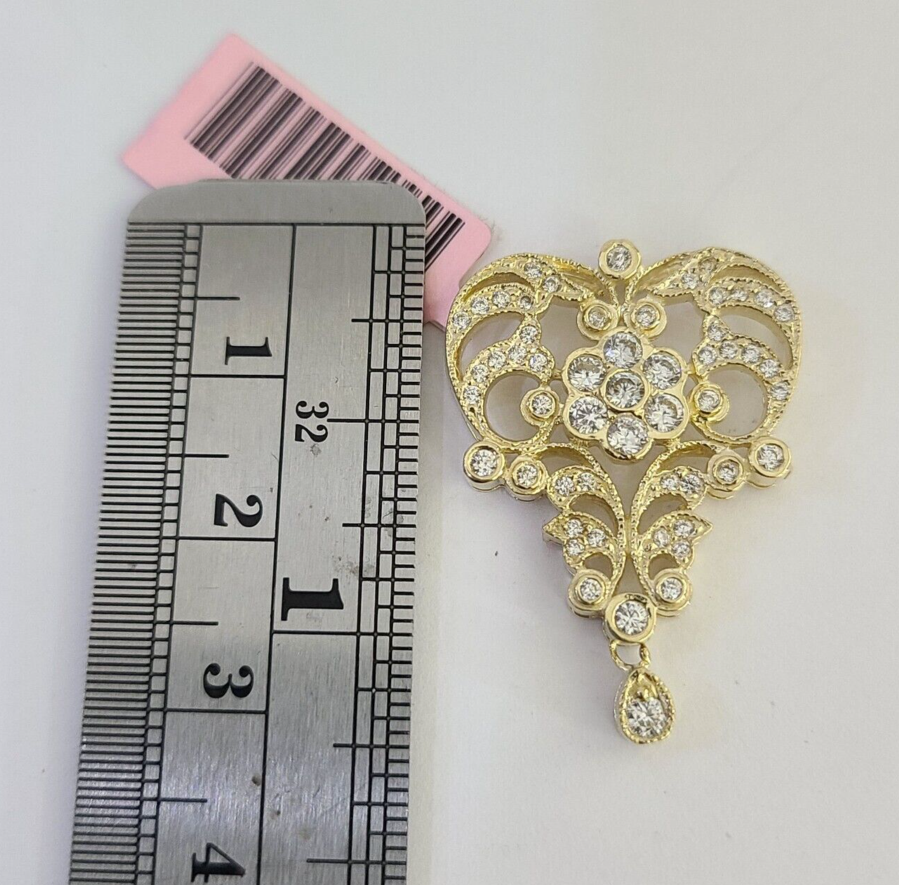 Chandelier pendant close-up