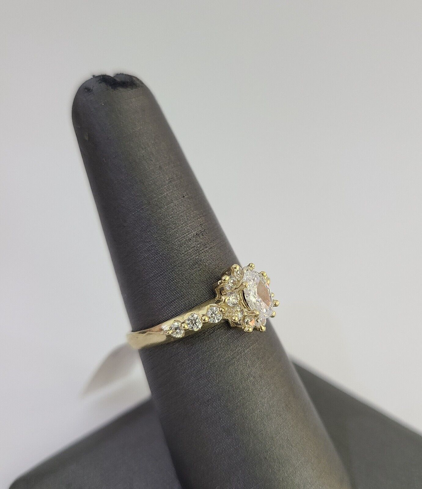 Real 10k Yellow Gold Ring Wedding Engagement Casual 10Kt Genuine All Sizes / Female