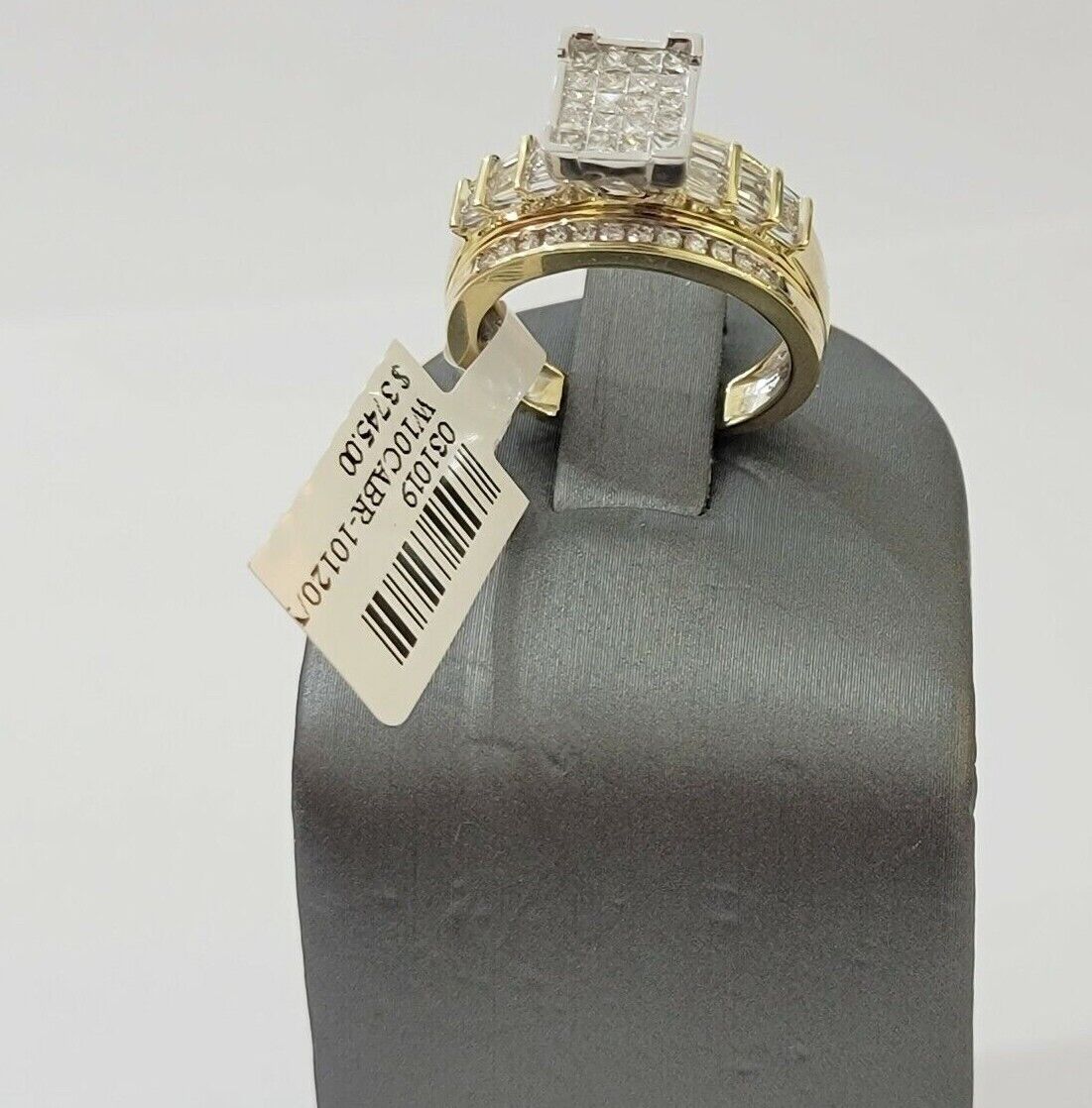 Ladies 14k Yellow Gold Ring Natural 2CT Diamond Women REAL , Wedding Engagement - Reva Jeweler