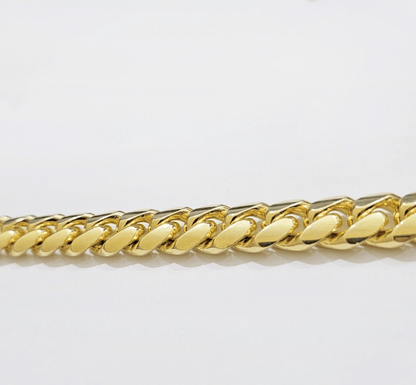 Mens 14k Gold Bracelet Solid Miami Cuban Link 13mm 9.5 Inch Real 14kt Heavy - Reva Jeweler