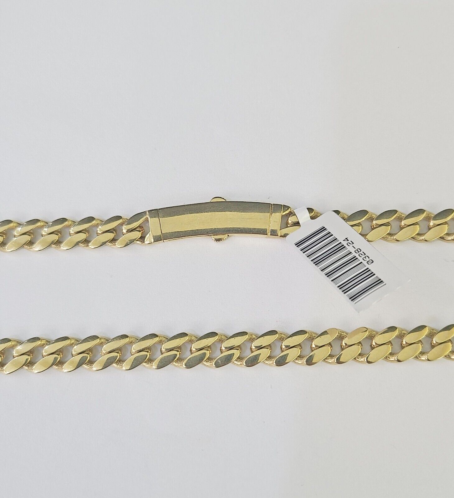 Real 10k Royal Monaco Chain 6mm 20 inches Yellow Gold Necklace Men Women - GoldenlinQ