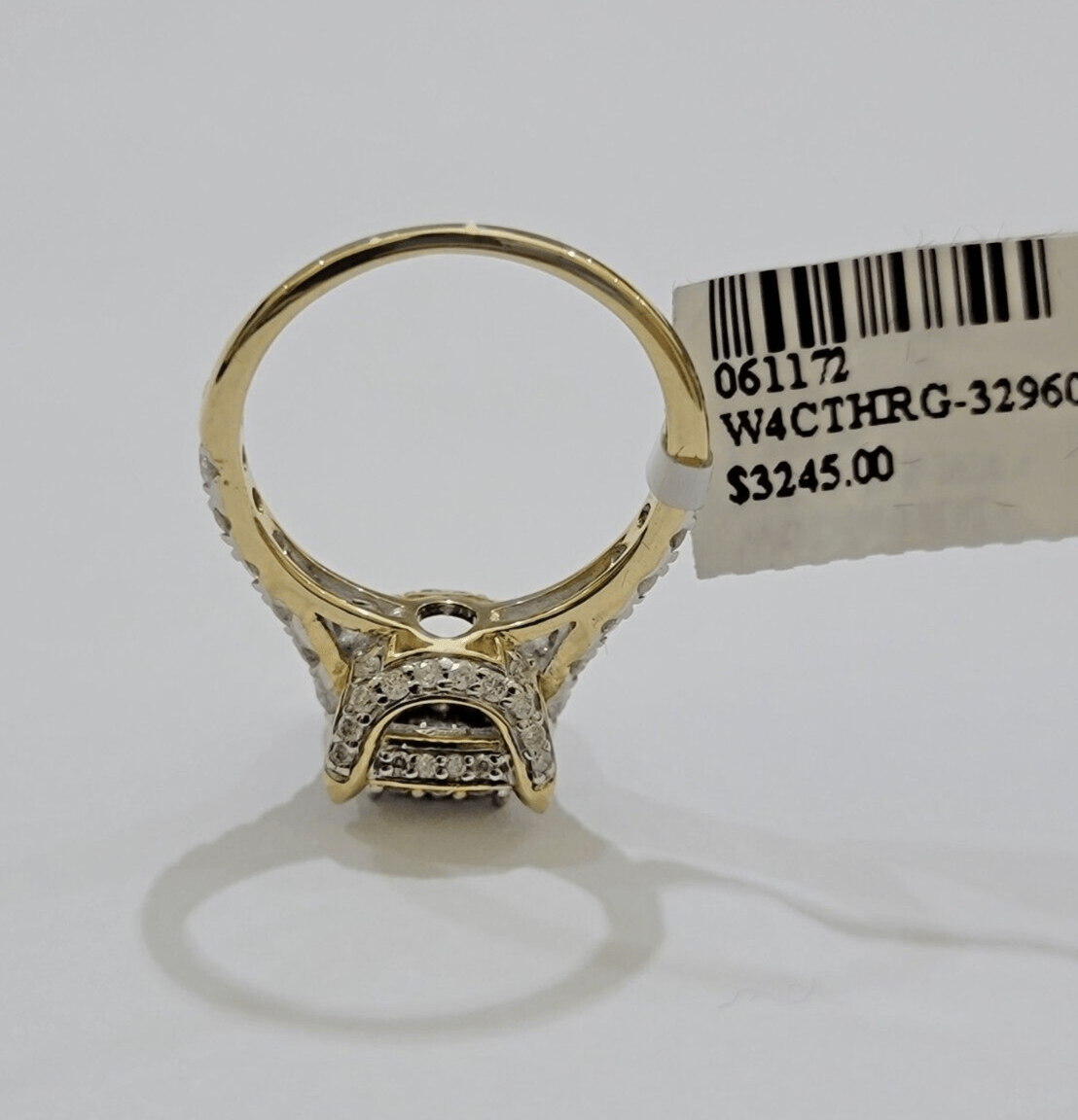Real 10k Yellow Gold 1.35CT Diamond Ring Women Band Natural Genuine Wedding SALE - Reva Jeweler