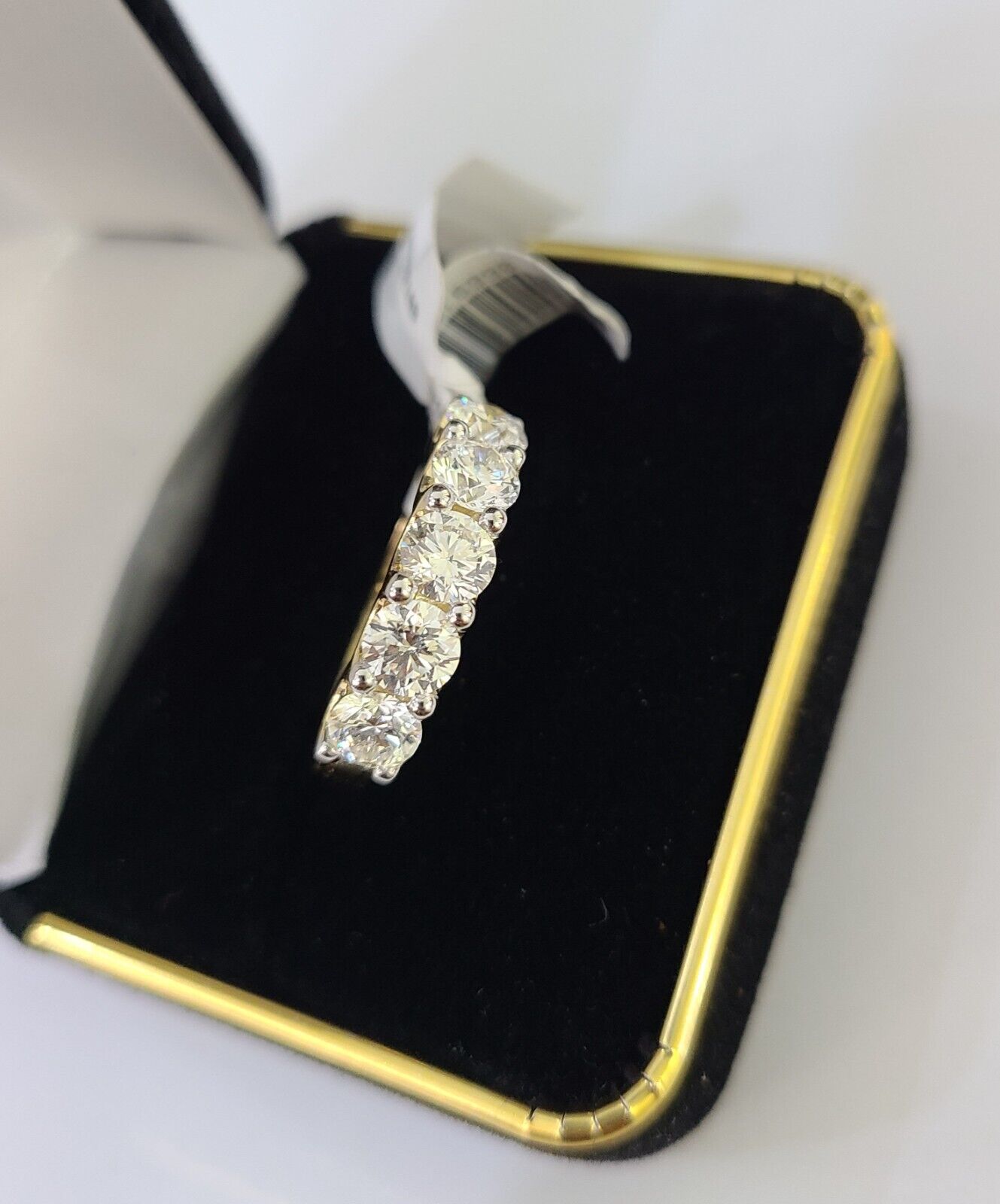 Real 10k Yellow Gold Diamond Ladies Ring Lab Created Women Engagement Wedding - Reva Jeweler