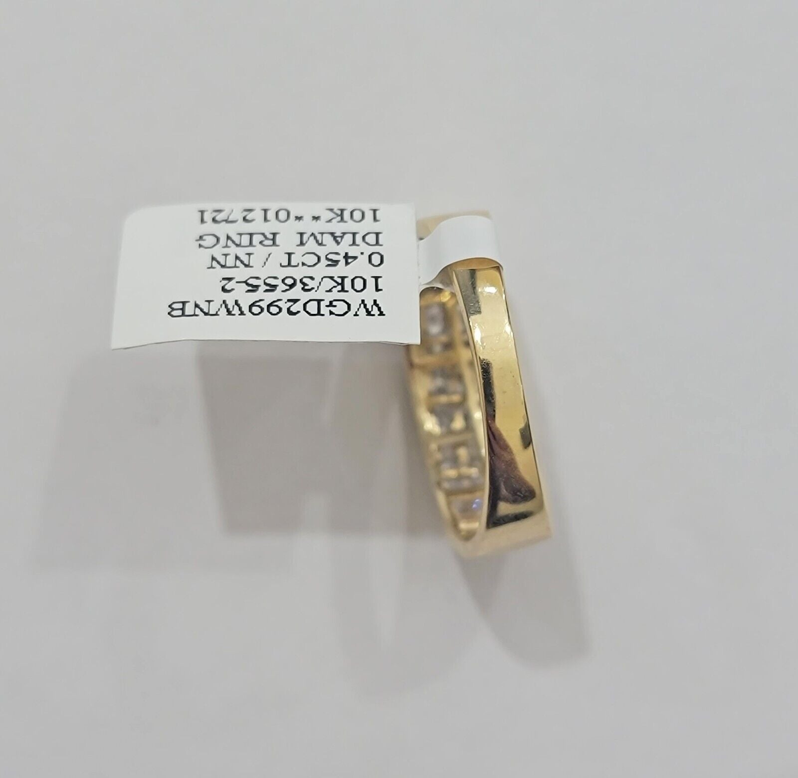 Real 10k Yellow Gold Diamond Mens Ring Band Wedding Engagement, Unique, Genuine - Reva Jeweler