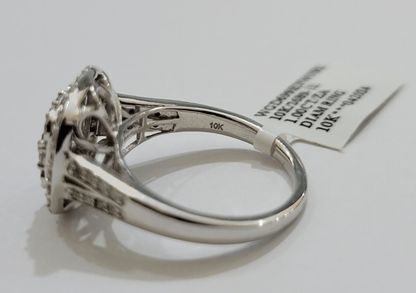 Real 10kt Gold 1CT Diamond Ring Women Band Natural Genuine Band Wedding 10k SALE - Reva Jeweler