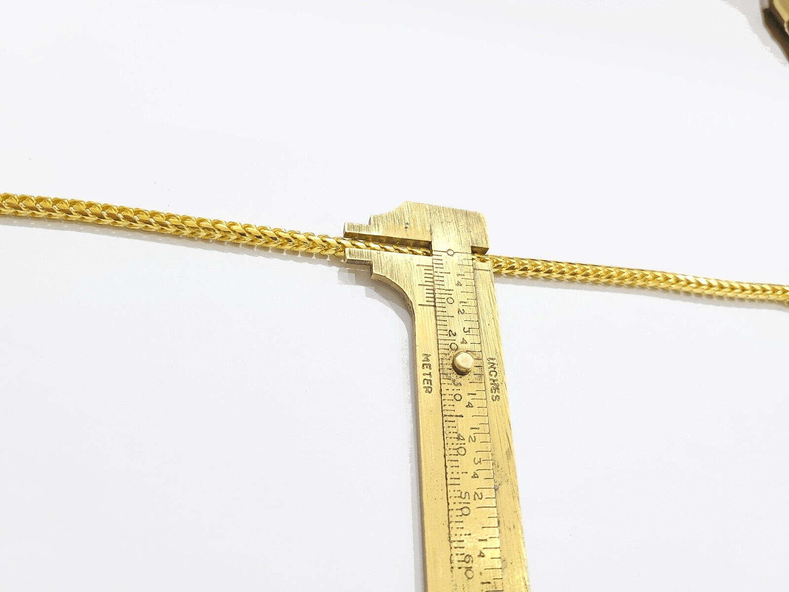 Real 10kt Solid Yellow Gold Franco Bracelet Unisex 8'' Inches 4mm - Reva Jeweler