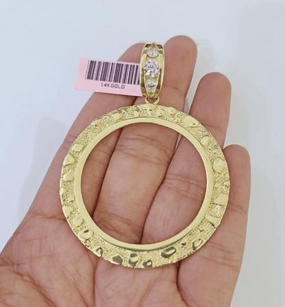 Real 14k Bezel Ring Centenario Coin Yellow Gold Mexico Mexican Coin - Reva Jeweler