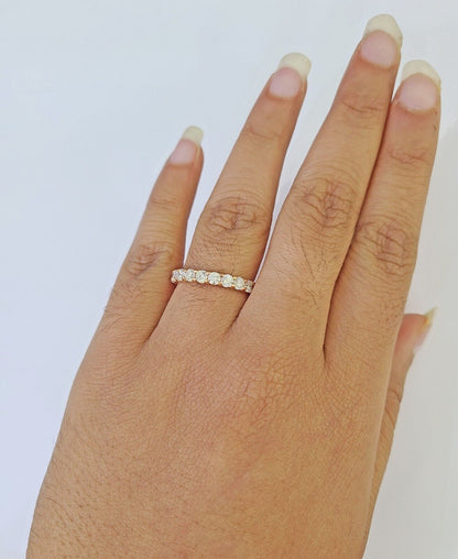 REAL 14k Rose Gold Diamond Ladies Ring Women Engagement Wedding - Reva Jeweler
