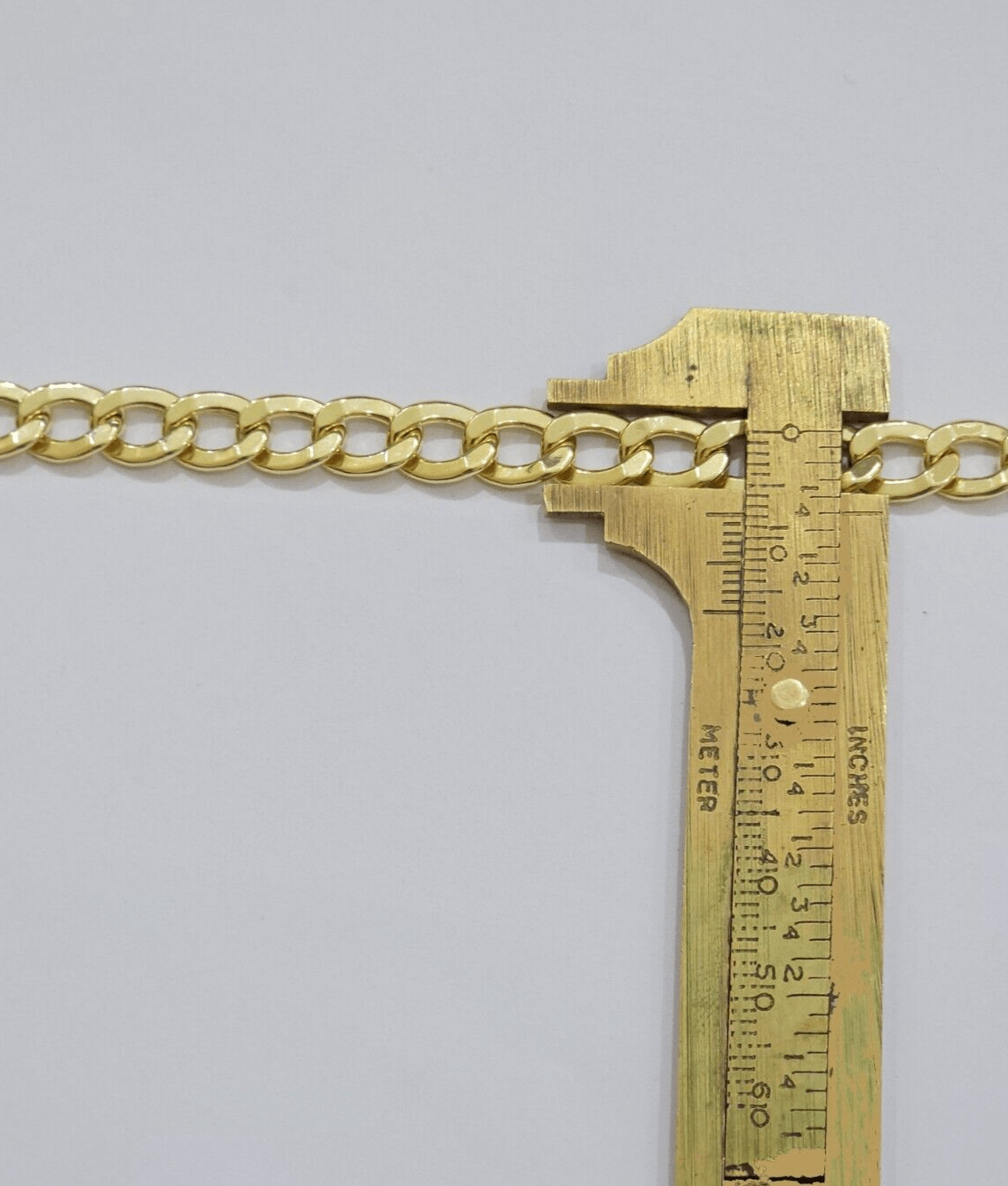 Real 14k Yellow Gold Cuban Curb Bracelet 8mm 8 Inch Lobster Clasp 14 KT New SALE - Reva Jeweler