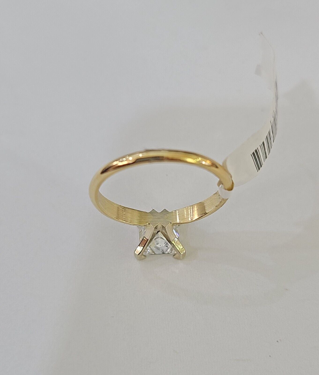 Real 14k Yellow Gold Diamond Ladies Ring Lab Created Women Engagement Wedding - Reva Jeweler