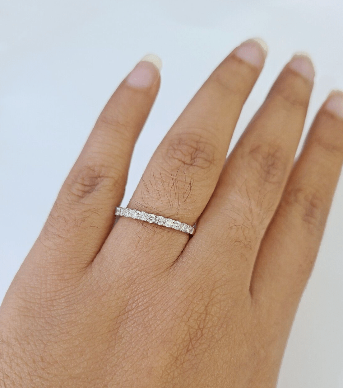 Real 14k Yellow Gold Diamond Ladies Ring SETLab Created Women Engagement Wedding - Reva Jeweler