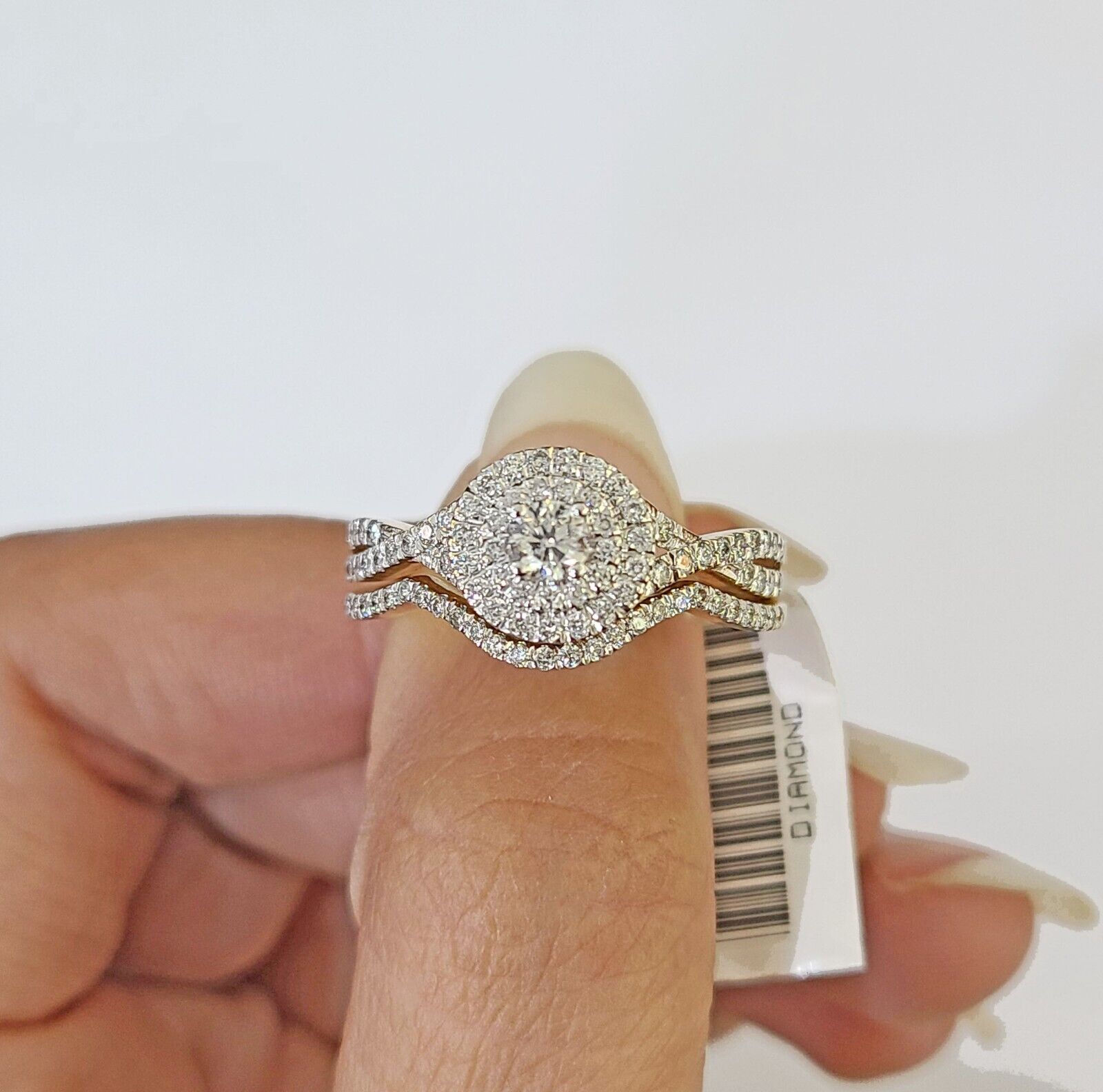 Real 14k Yellow Gold Diamond Ladies Ring Women Engagement Wedding - Reva Jeweler