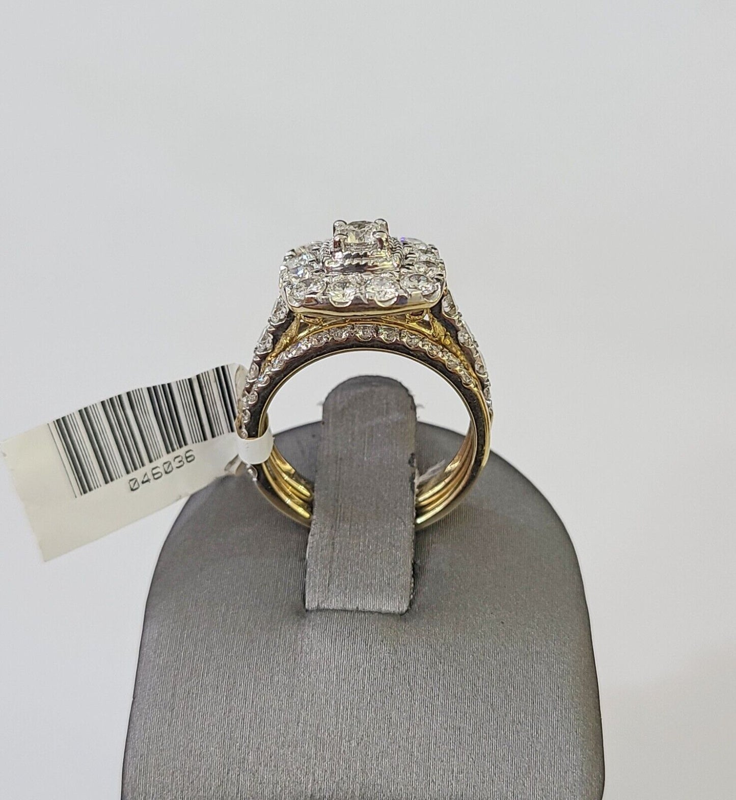 Real 14k Yellow Gold Diamond Ladies Ring Women Engagement Wedding - Reva Jeweler