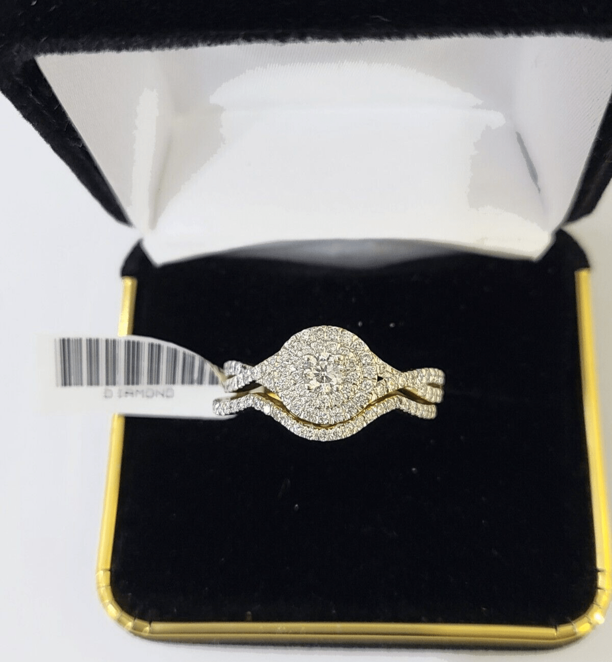 Real 14k Yellow Gold Diamond Ladies Ring Women Engagement Wedding - Reva Jeweler