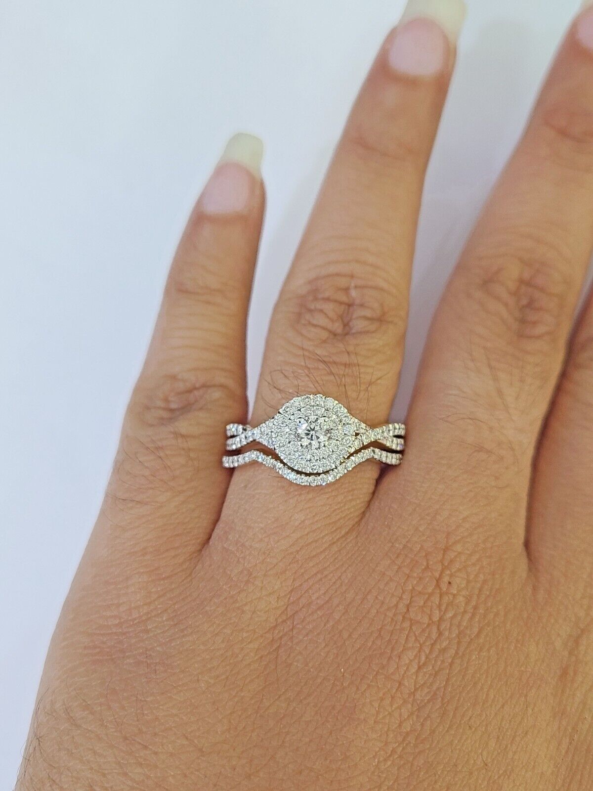 Real 14k Yellow Gold Diamond Ladies Ring Women Engagement Wedding - Reva Jeweler