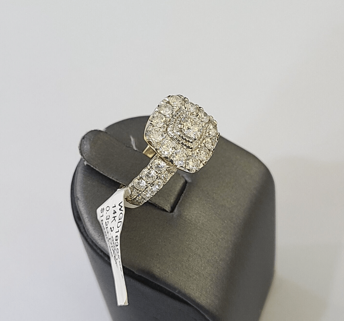 Real 14k Yellow Gold Diamond Ladies Ring Women Engagement Wedding - Reva Jeweler