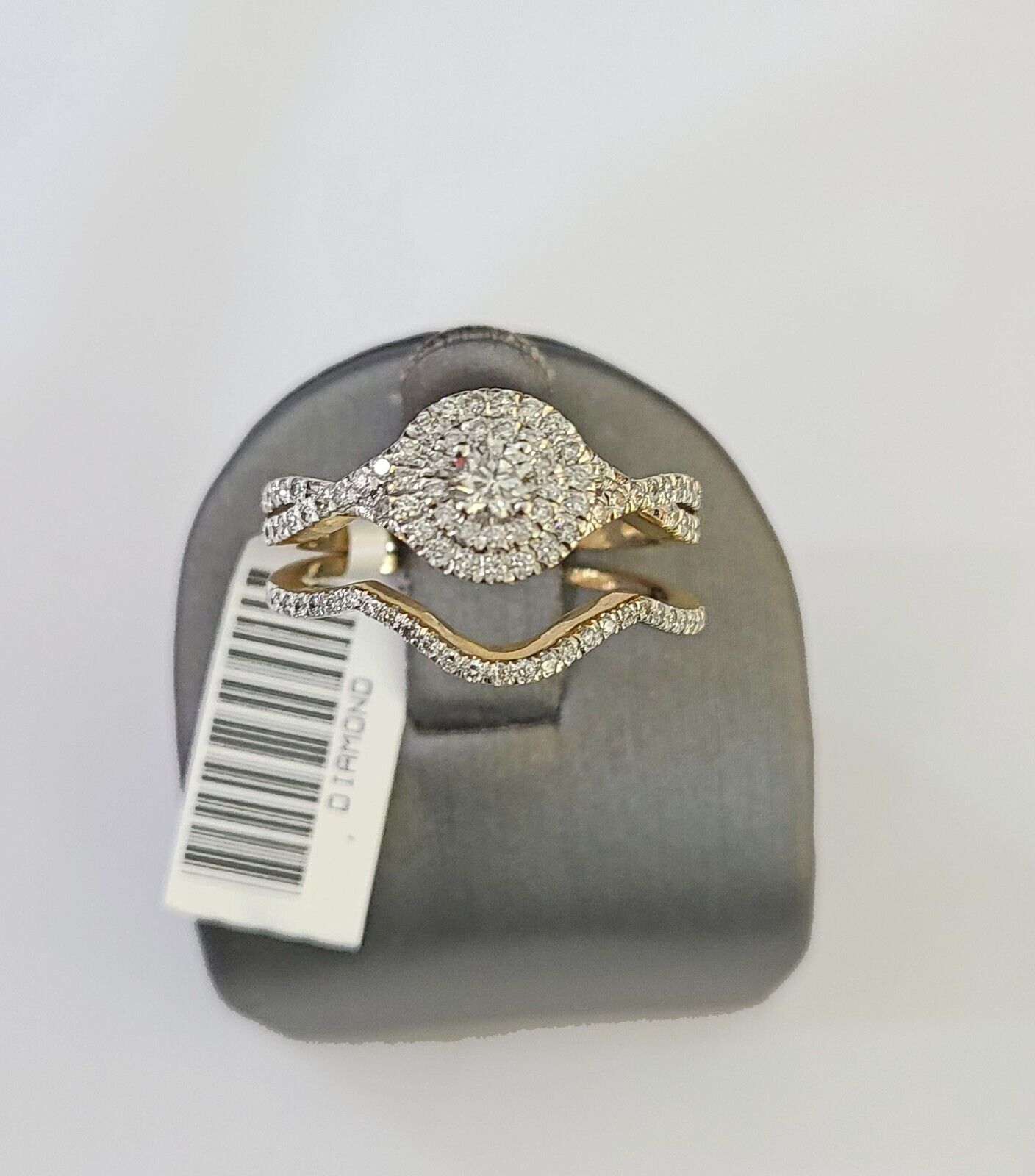 Real 14k Yellow Gold Diamond Ladies Ring Women Engagement Wedding - Reva Jeweler