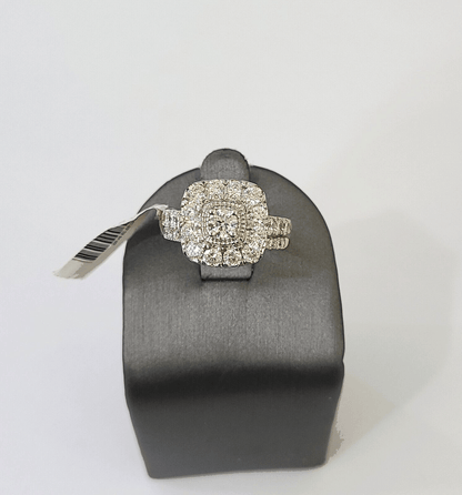 Real 14k Yellow Gold Diamond Ladies Ring Women Engagement Wedding - Reva Jeweler