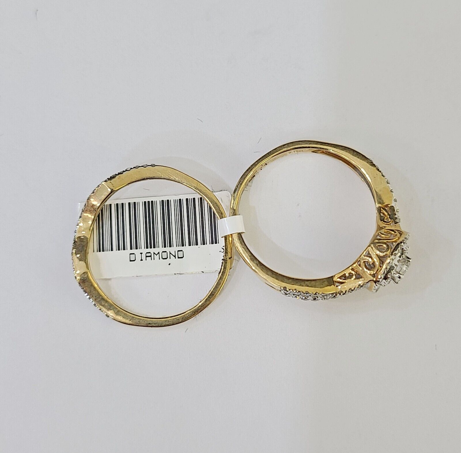 Real 14k Yellow Gold Diamond Ladies Ring Women Engagement Wedding - Reva Jeweler