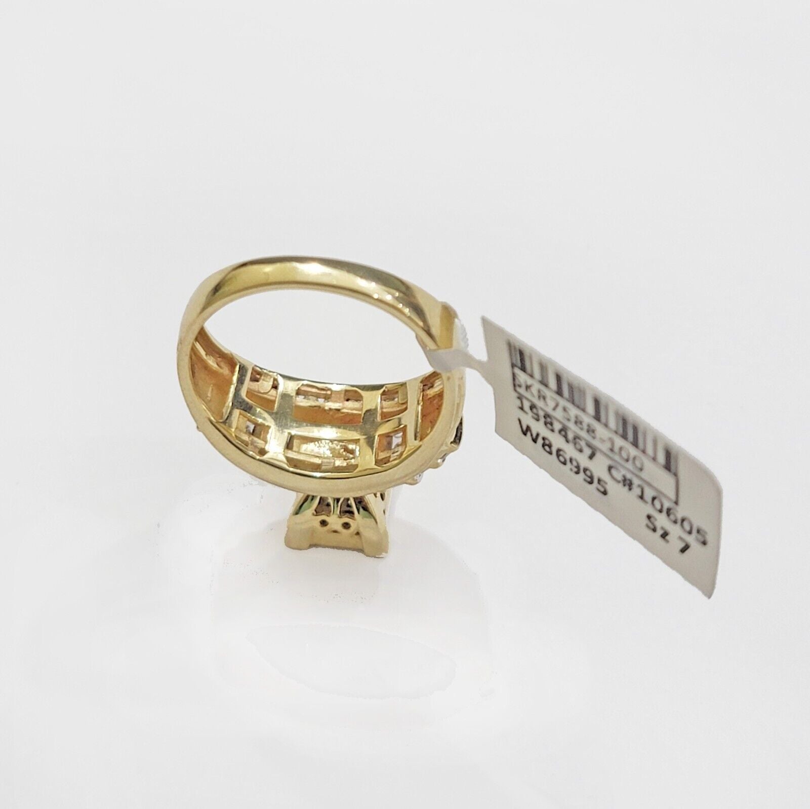 Real 14k Yellow Gold Diamond Ring 1 CT Diamond Ladies Women Band, VALENTINE SALE - Reva Jeweler