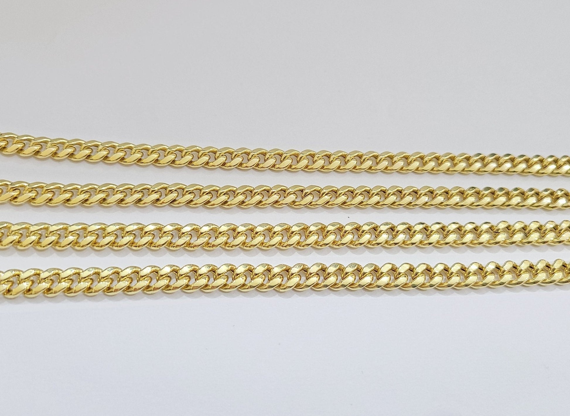 Real 14k Yellow Gold Miami Cuban Link Chain 6mm 26" Necklace Box Lock Choker