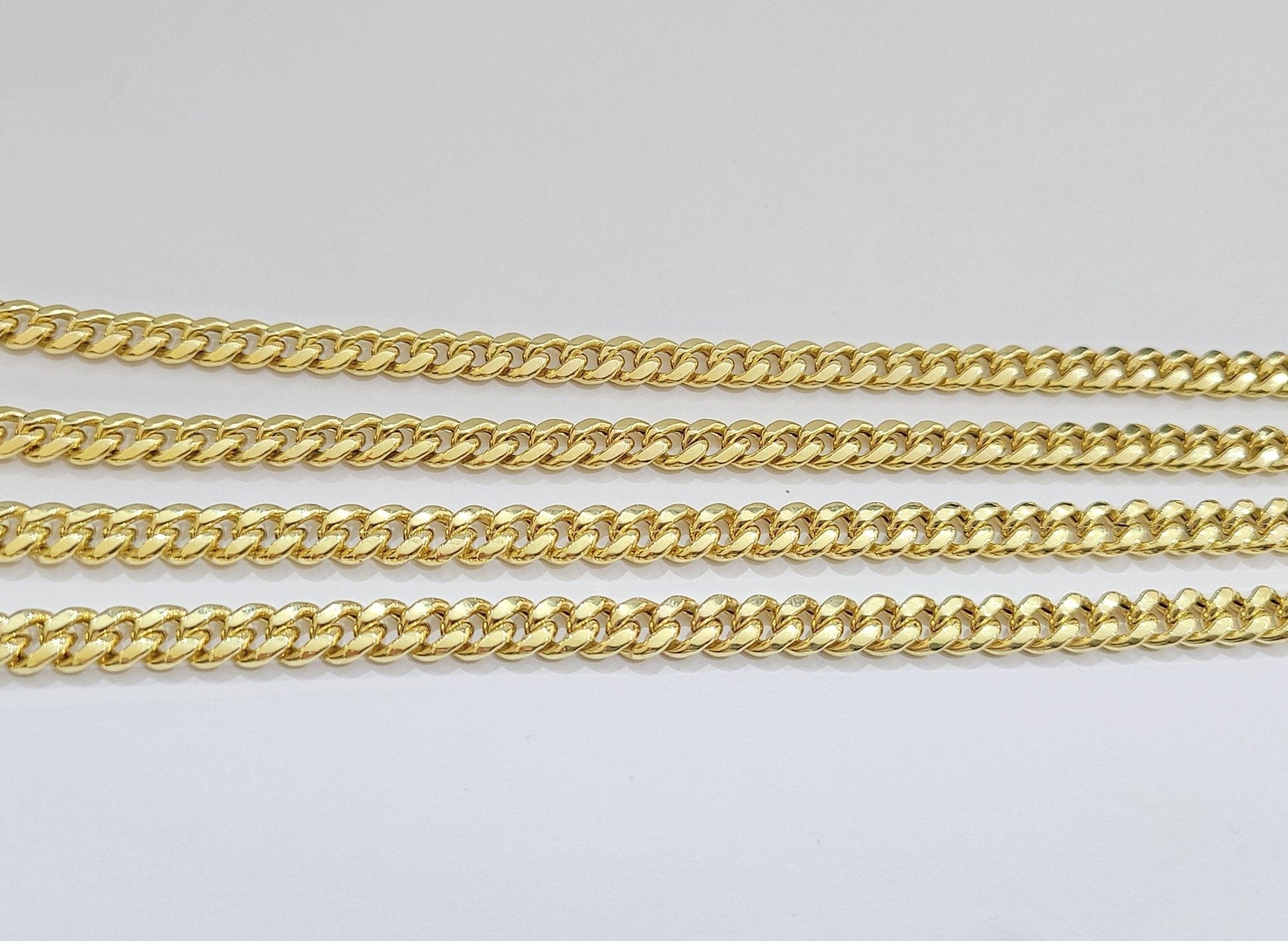 Real 14k Yellow Gold Miami Cuban Link Chain 6mm 30" Necklace Box Lock Choker
